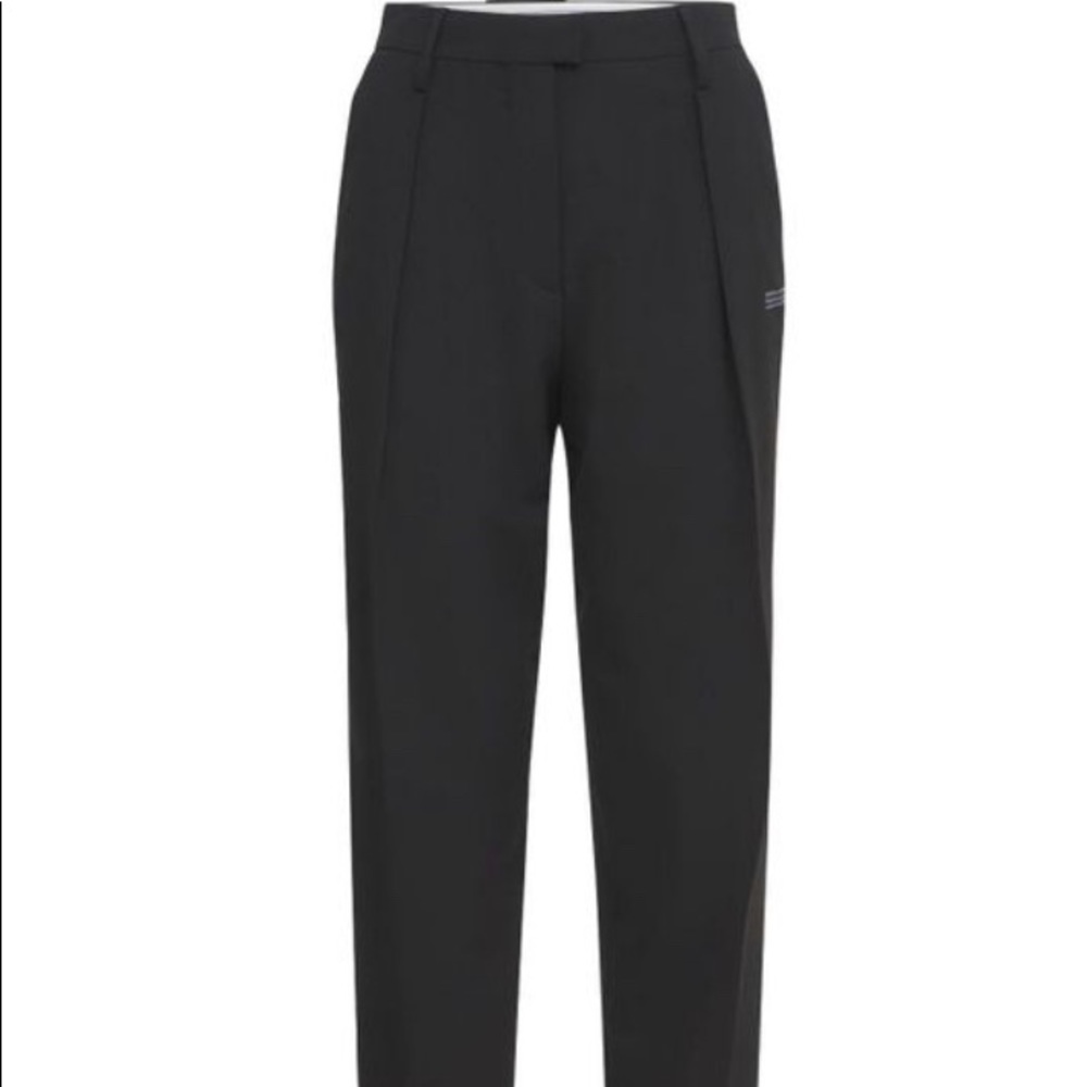 OFF WHITE FORMAL STRAIGHT LEG PANT